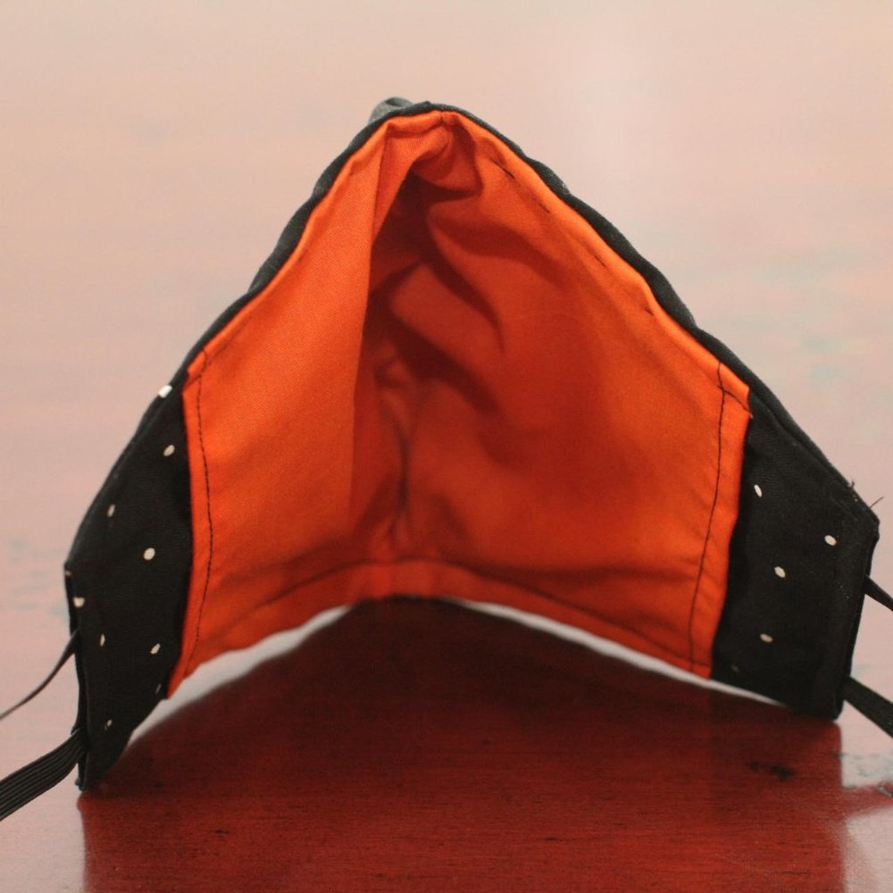 3 Pack 100% doubled cotton masks - Picture 4 of 5